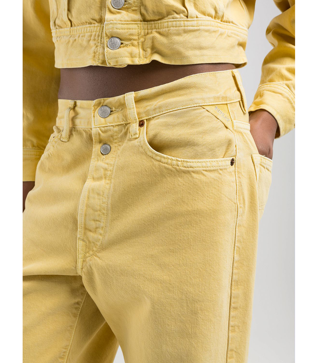 9Z1 ECO PLUS コンフォートストレートフィットデニム（セットアップモデル） 詳細画像 イエロー 4